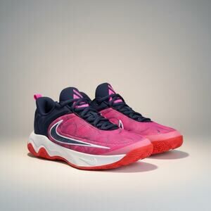 Nike Giannis Immortality 4 GS Picante Red/Midnight Navy Size 6 Youth 7.5 Women